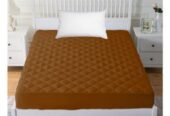 Quilted Waterproof Mattress Protector Single