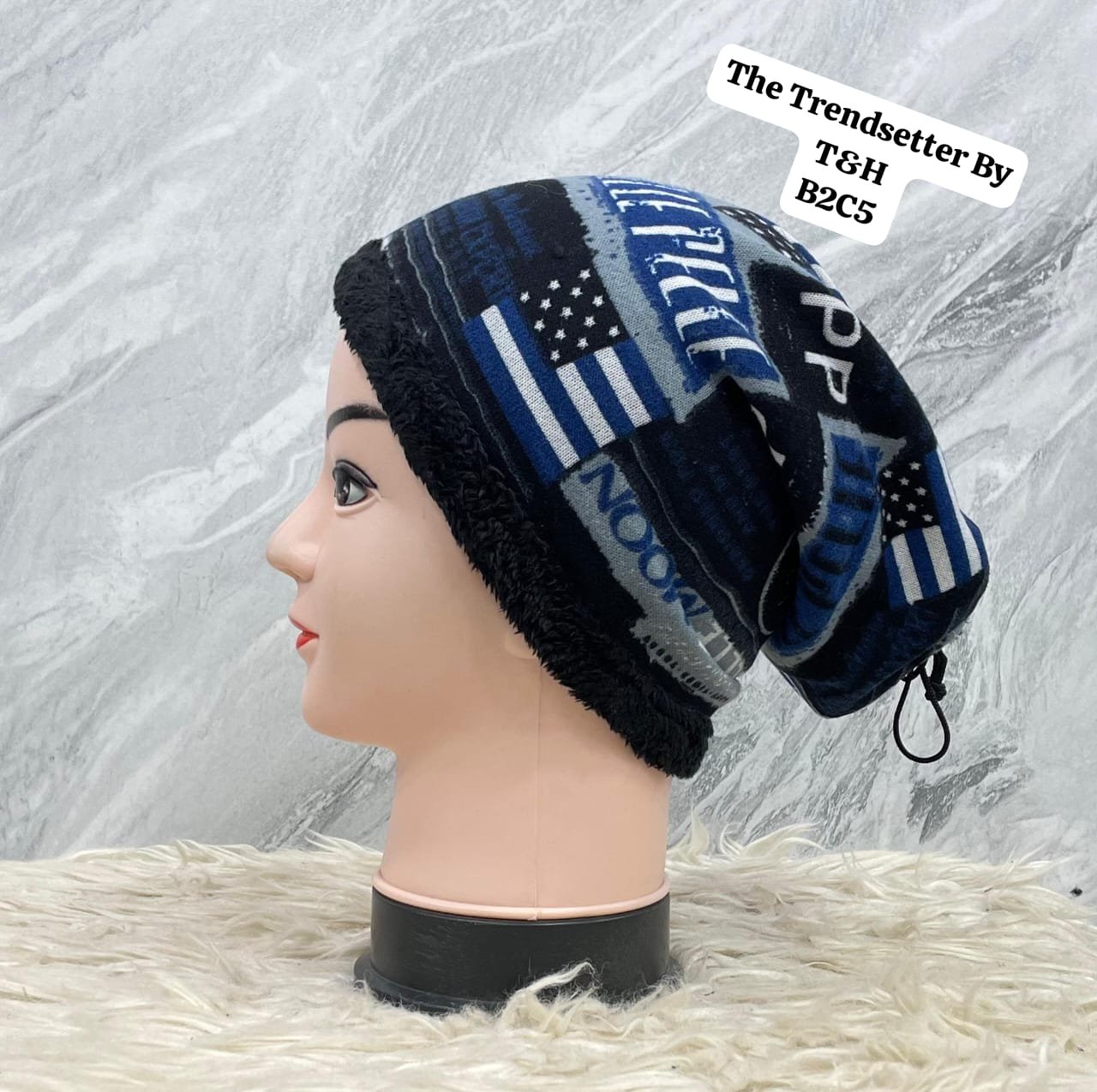 Artical Winter Bantana Cap Stuff wool