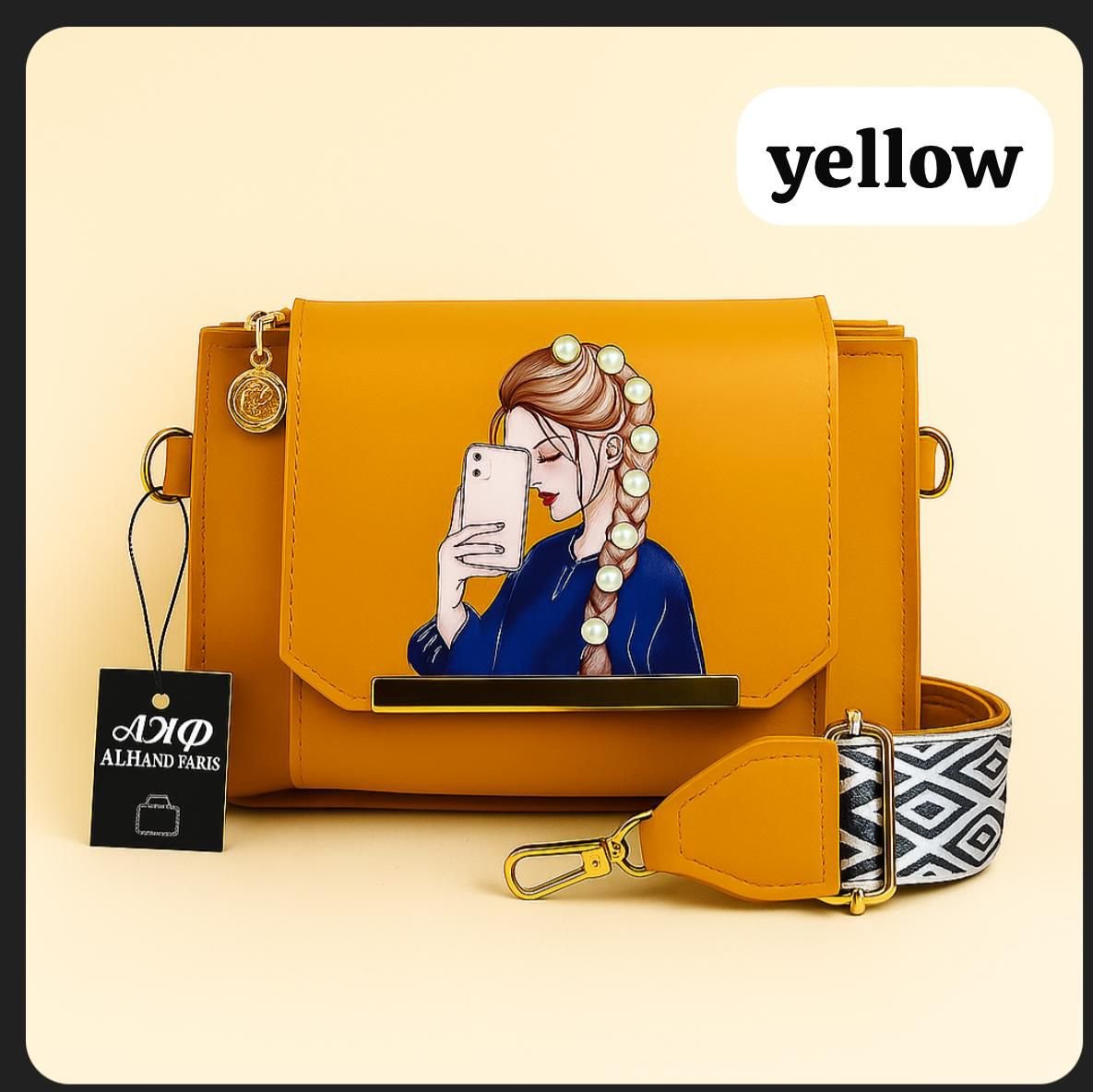 Stylish 3-Zipper Crossbody Bag