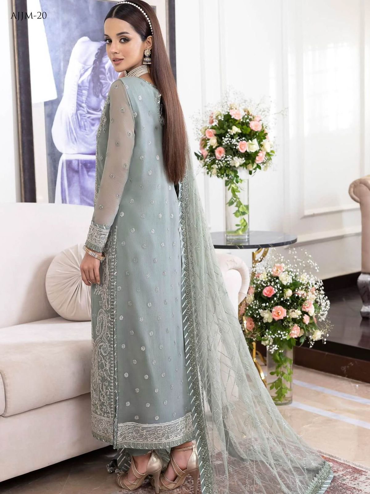 Asim jofa JHILMIL CHIFFON COLLECTION