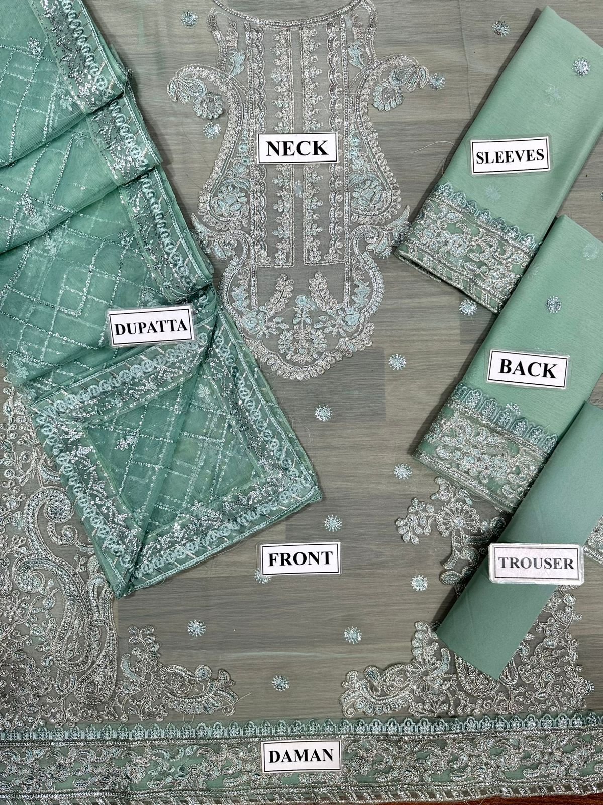 Asim jofa JHILMIL CHIFFON COLLECTION