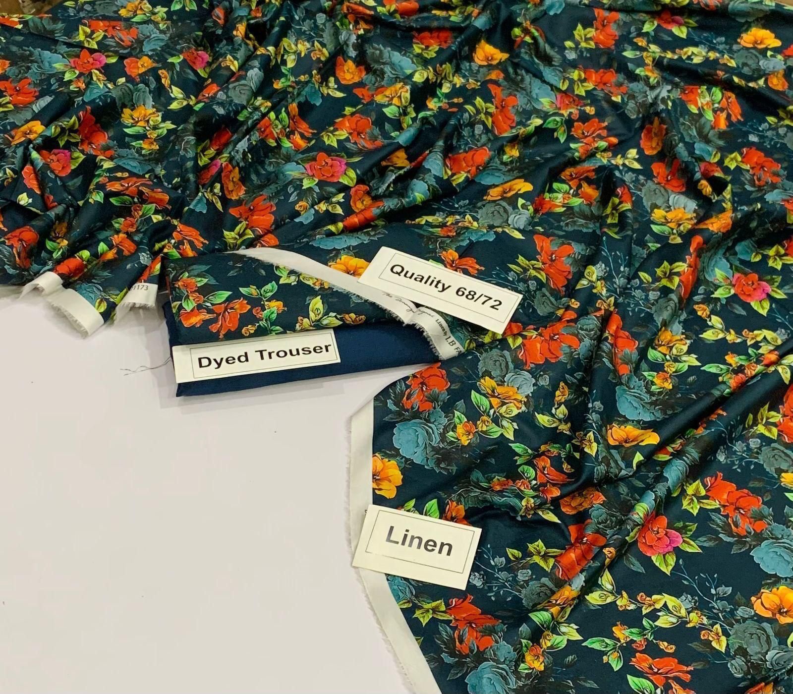 Alhamdulilah Digital 2pc Linen *BONANZA SATRANGI*