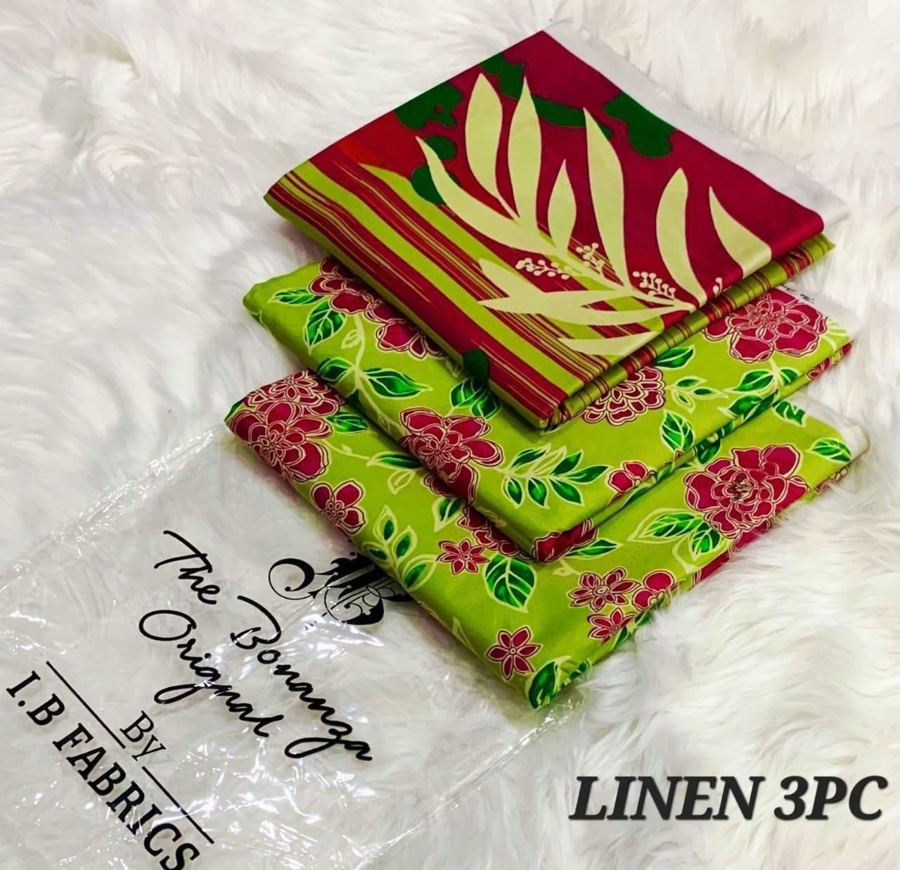 3PC Linen collection* 𝘽𝙧𝙖𝙣𝙙 : *BONANZA*