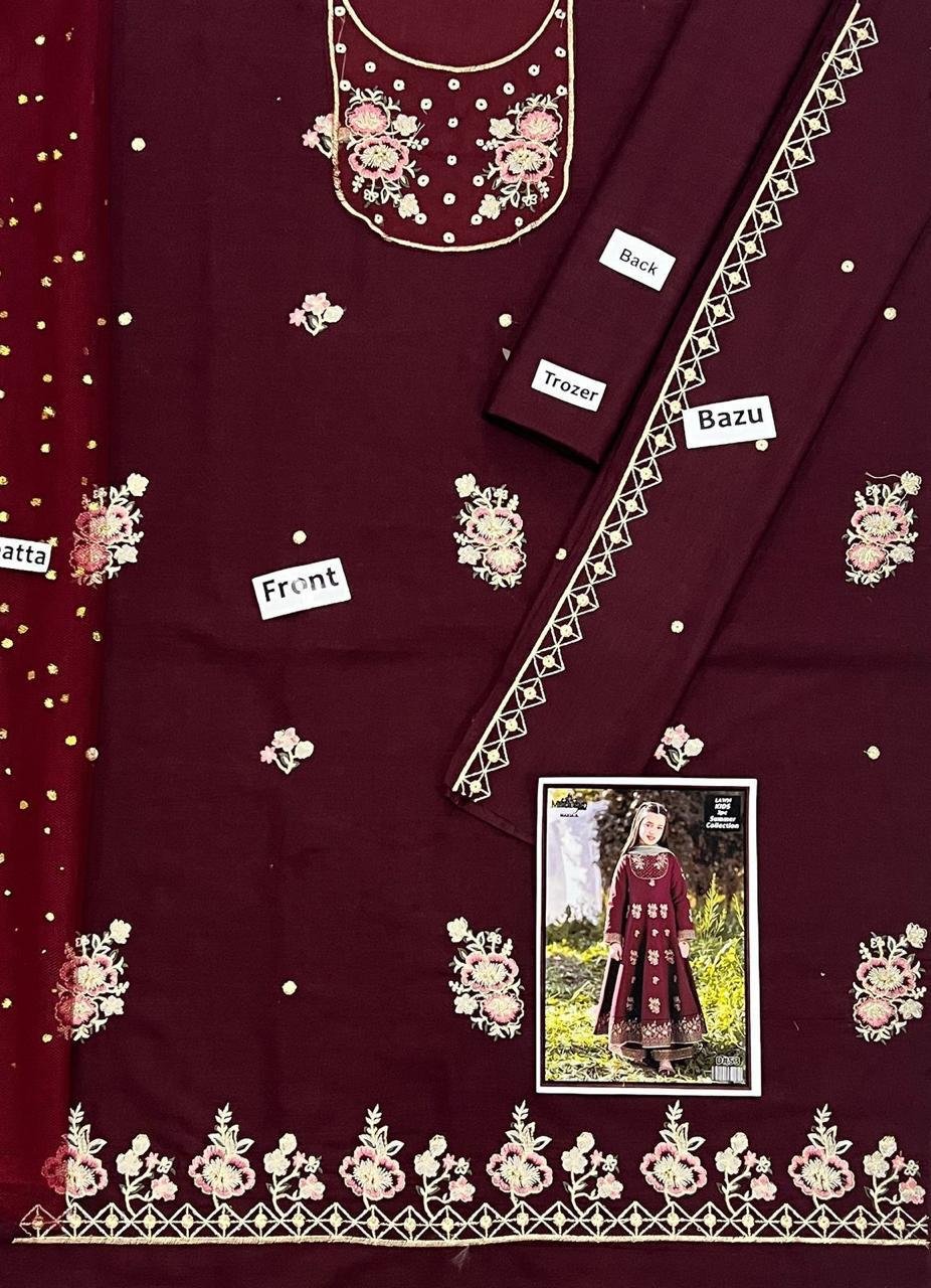 Winter kids collection Maria B kids collection 3pc