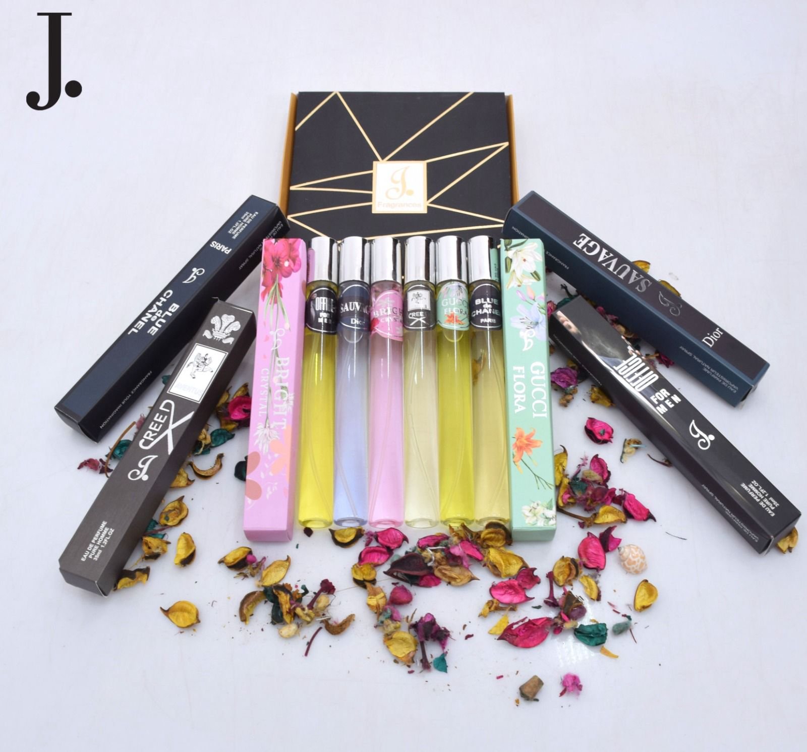 J. Fragrance* Collection – 6-in-1 Premium Gift Box 🌟** *By Junaid Jamshed (J.)*