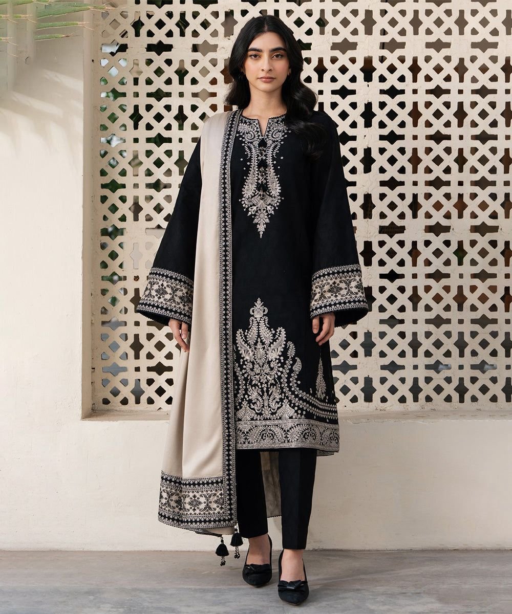 _WiNTER’s COLLECTION DHANAK 2025_ *_”Jazmin 3pcs”_*