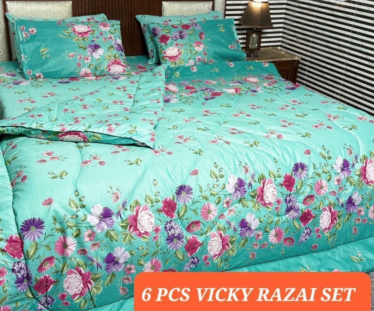 6PC Vicky Razayi Set 2025 😍* Stuff : Mix Cotton