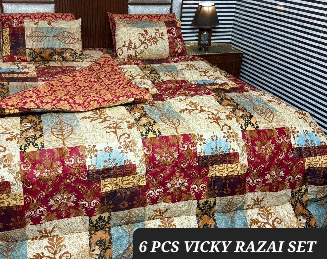 6PC Vicky Razayi Set 2025 😍* Stuff : Mix Cotton