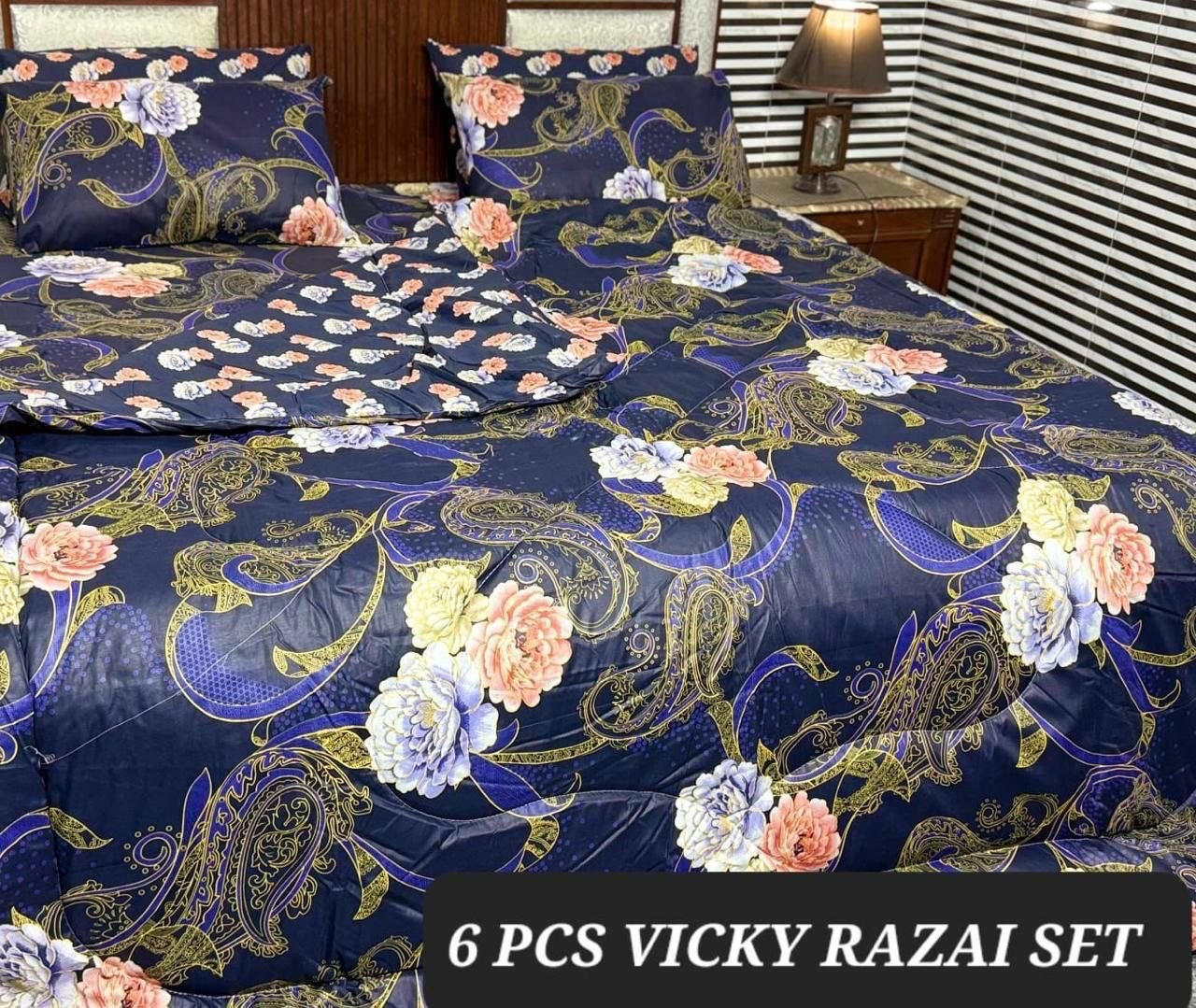 6PC Vicky Razayi Set 2025 😍* Stuff : Mix Cotton