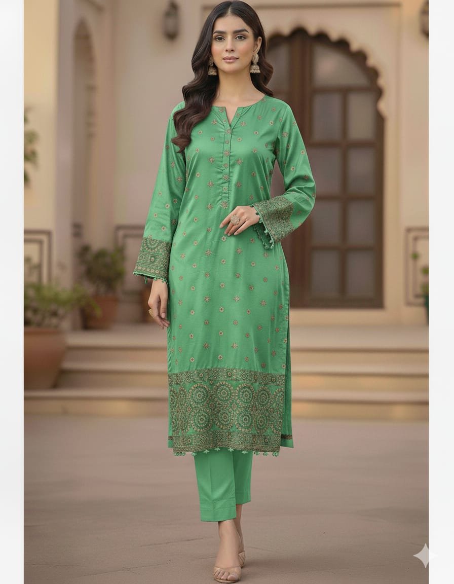 Bareeze 2pcs”_* _WiNTER’s COLLECTION DHANAK 2025_