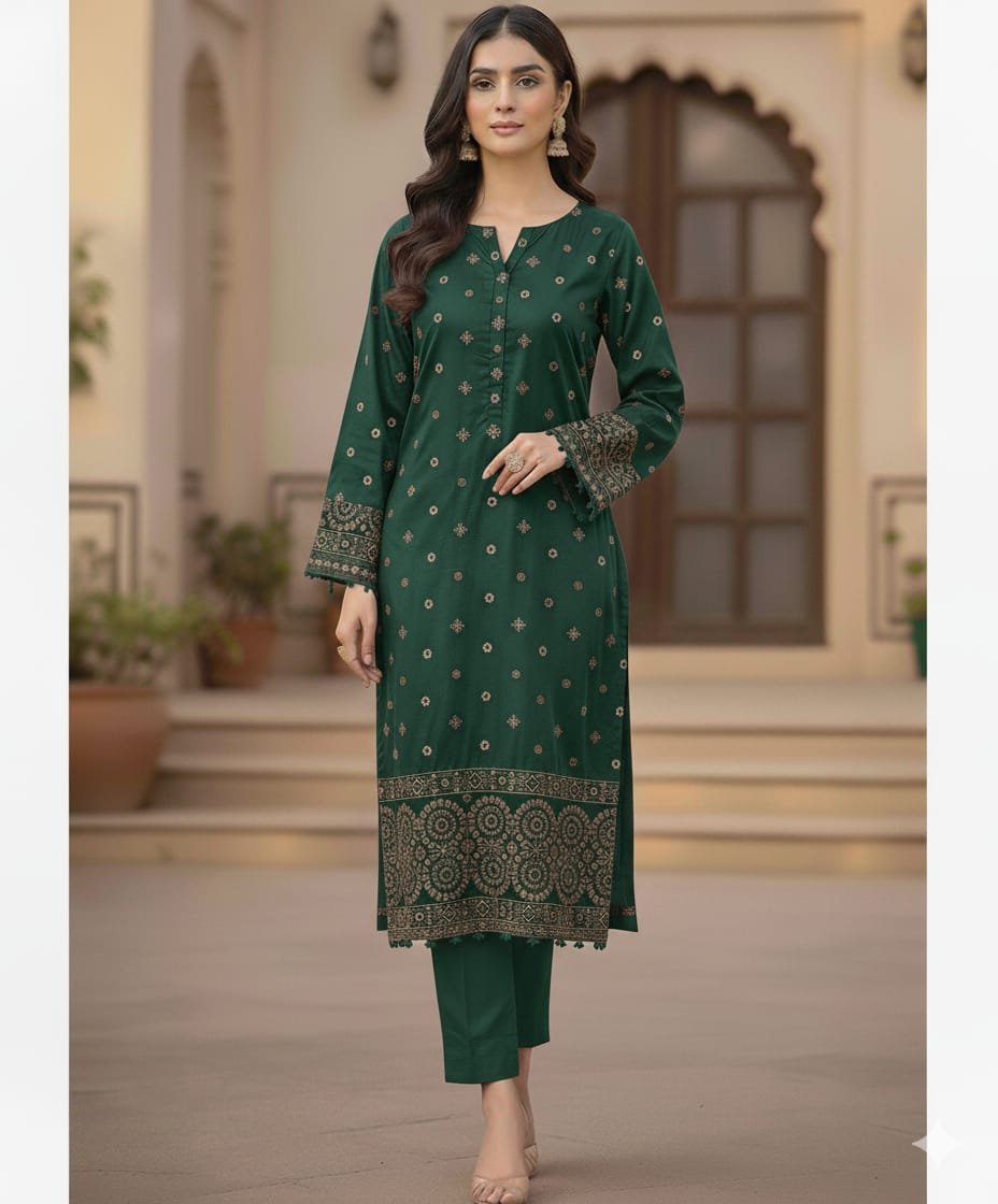 Bareeze 2pcs”_* _WiNTER’s COLLECTION DHANAK 2025_