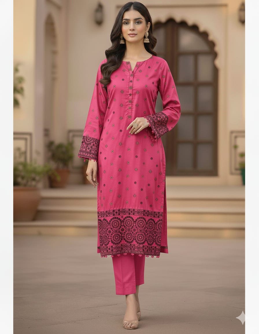 Bareeze 2pcs”_* _WiNTER’s COLLECTION DHANAK 2025_