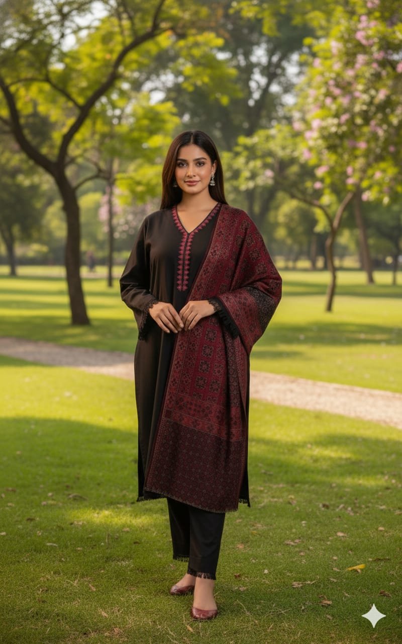 _WiNTER’s COLLECTION DHANAK 2025_ *_”A Sling 3pcs”_*