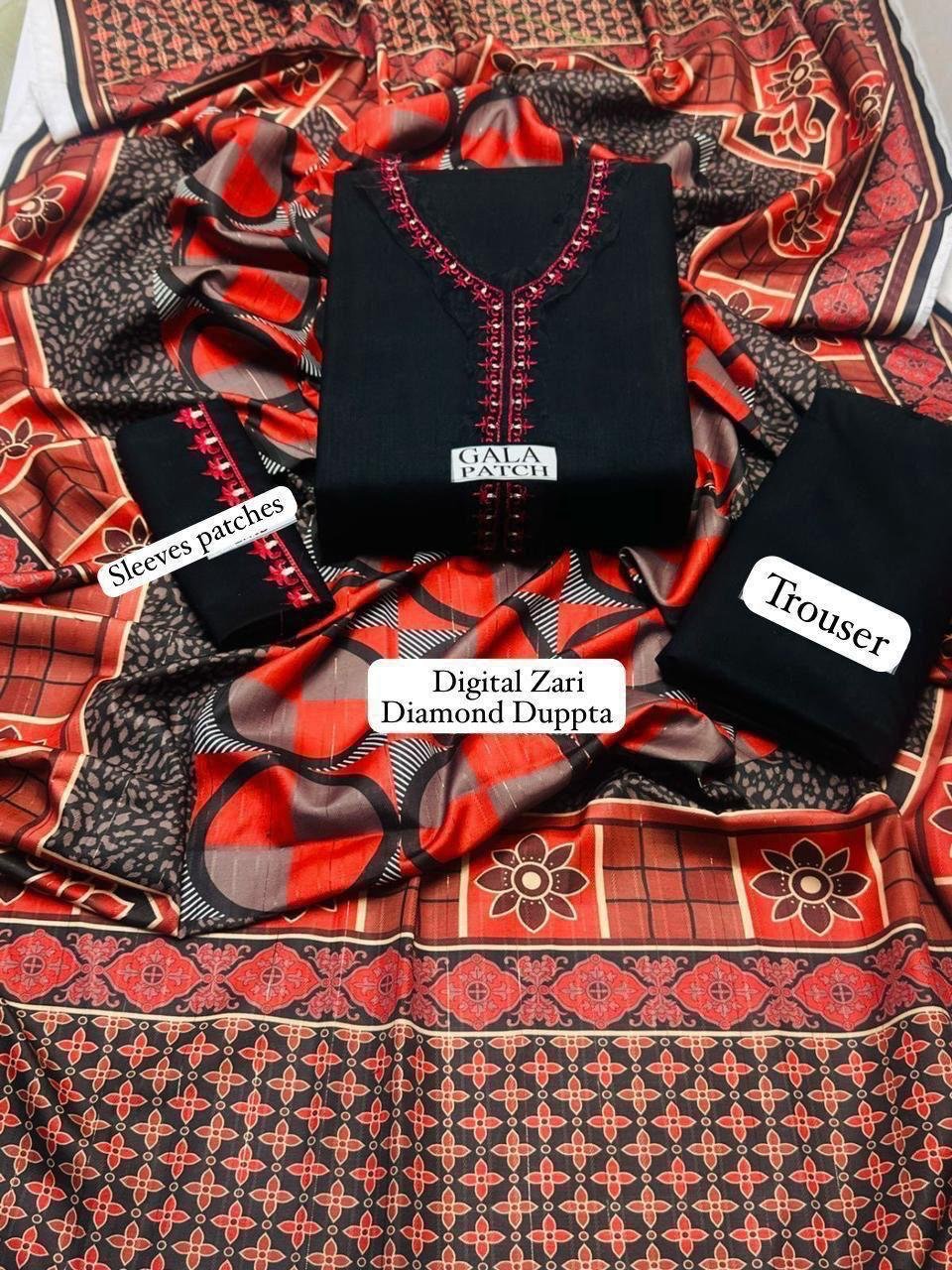 _WiNTER’s COLLECTION DHANAK 2025_ *_”A Sling 3pcs”_*