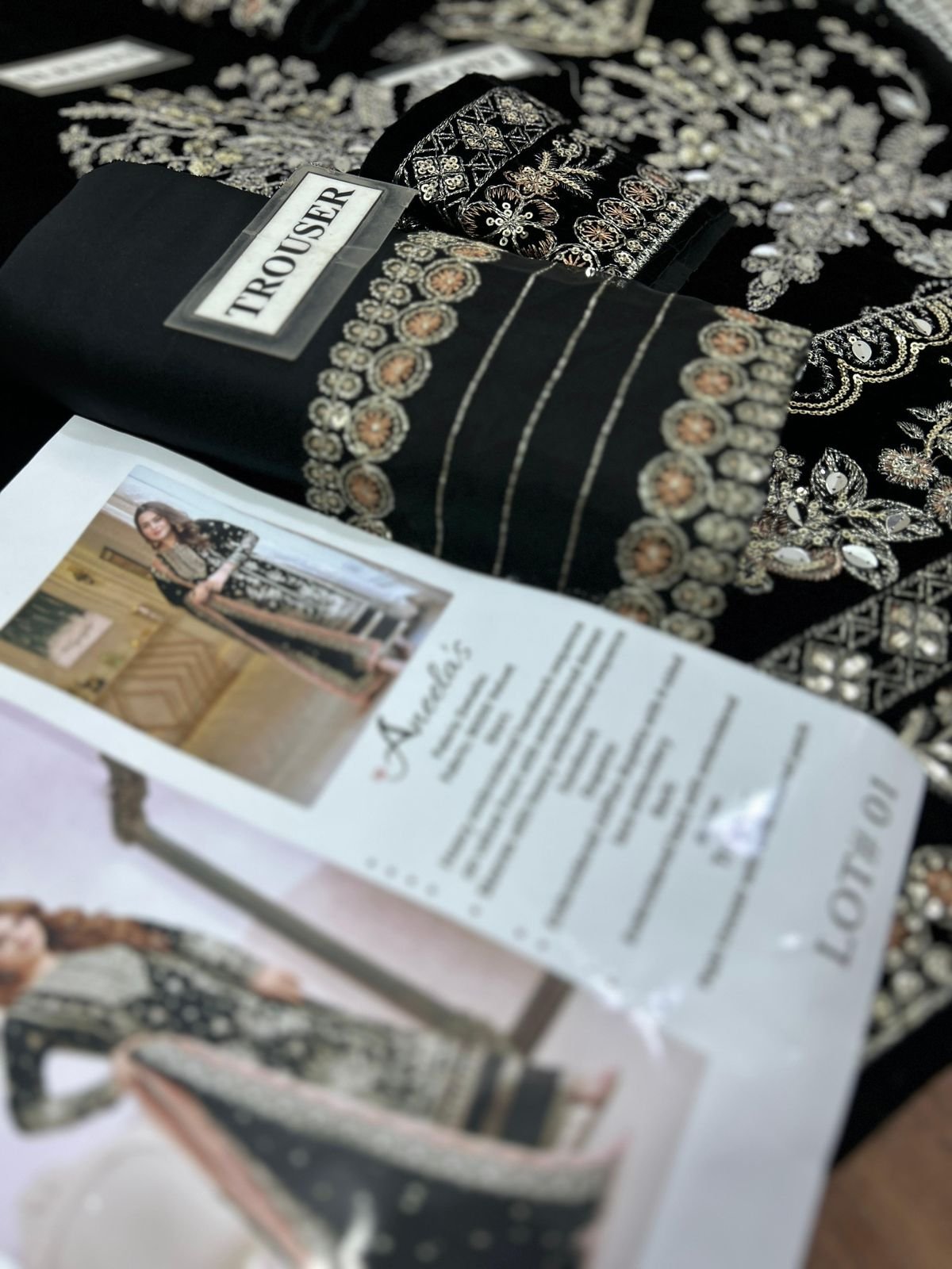 BRAND :*ANEELAS* Stuff…. *VELVET* & *CHIFFON*