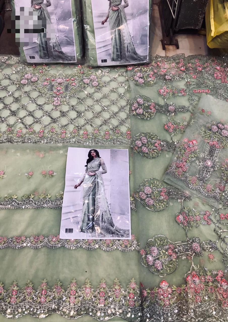 BRAND….*MARIA B* Unstitch Replica