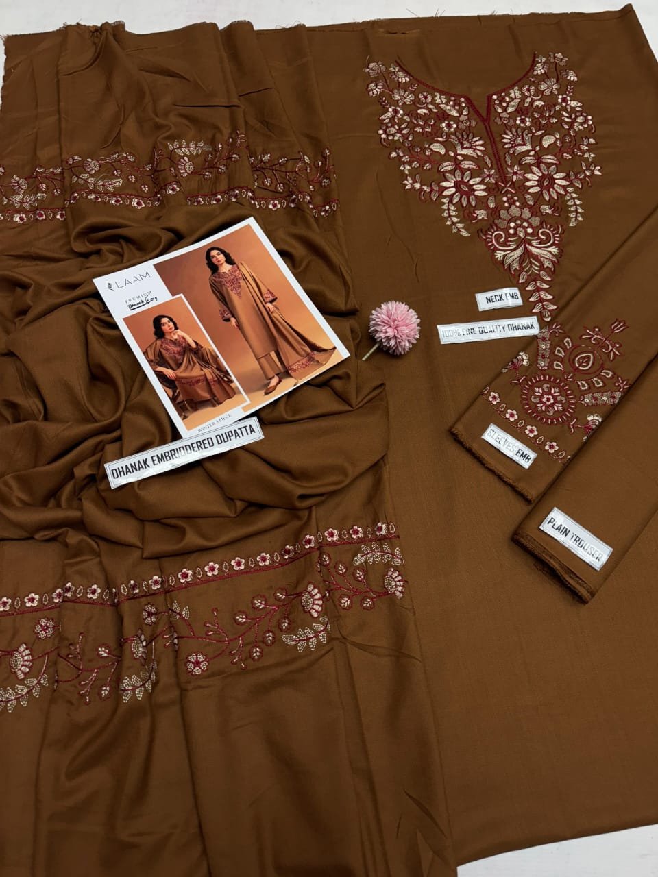 Allhamdulliah Luxury winter Collection *Laam* *3pc*