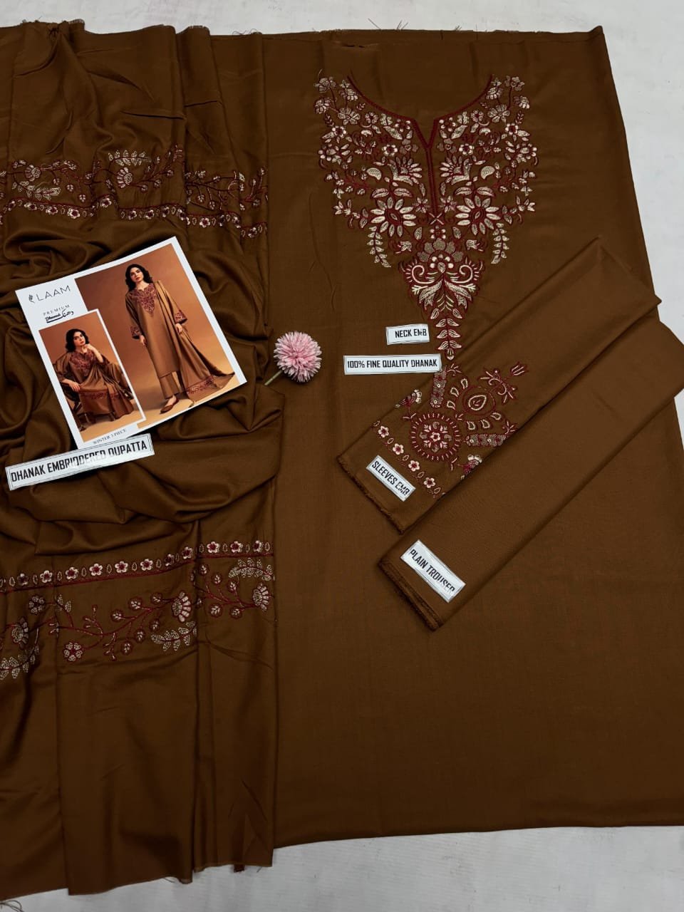 Allhamdulliah Luxury winter Collection *Laam* *3pc*