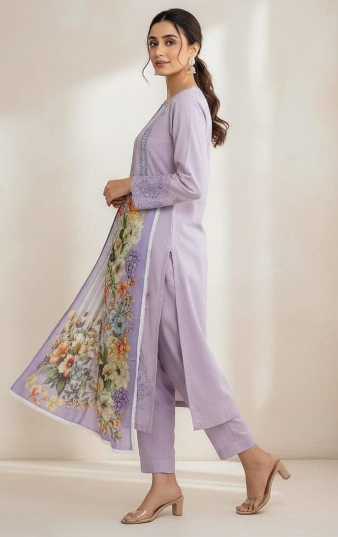 Mushq 3pcs”_* _WiNTER’s COLLECTION DHANAK 2025_