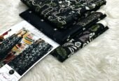 KHADAR 3PIECE PRINTED WITH EMBROIDERY COLLECTION*