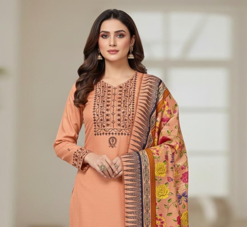 _WiNTER’s COLLECTION DHANAK 2025_ *_”A Sling 3pcs”_*