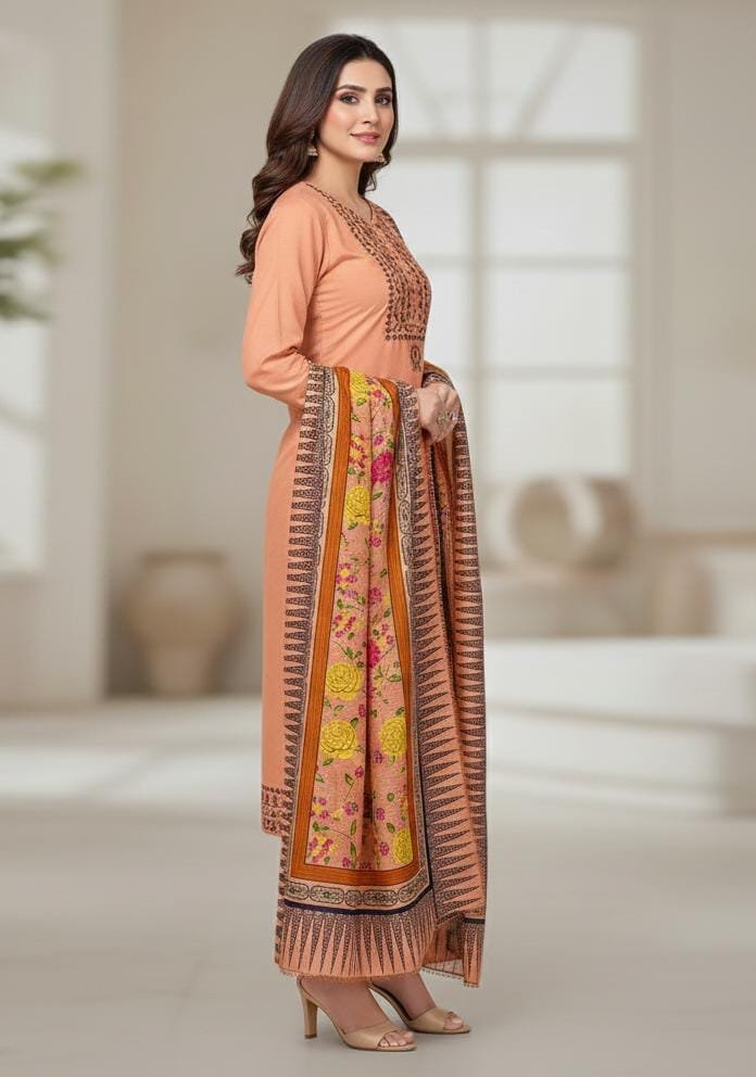 _WiNTER’s COLLECTION DHANAK 2025_ *_”A Sling 3pcs”_*