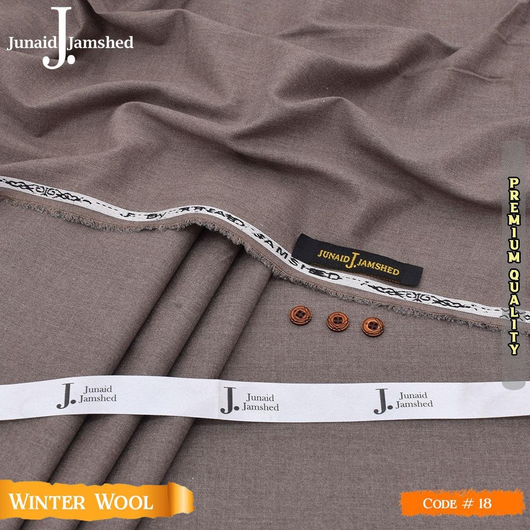 J. Winter SEMI WOOL* Premium unstitched Winter Season Wool Fabric.