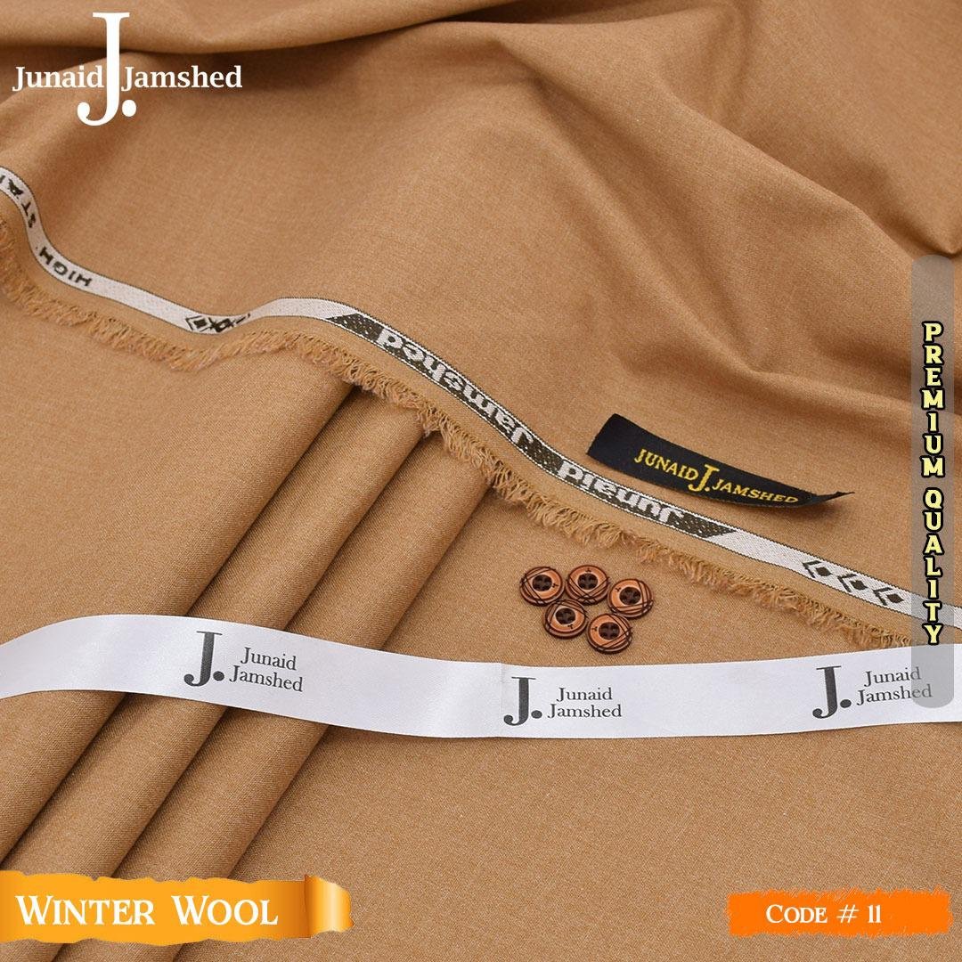 J. Winter SEMI WOOL* Premium unstitched Winter Season Wool Fabric.