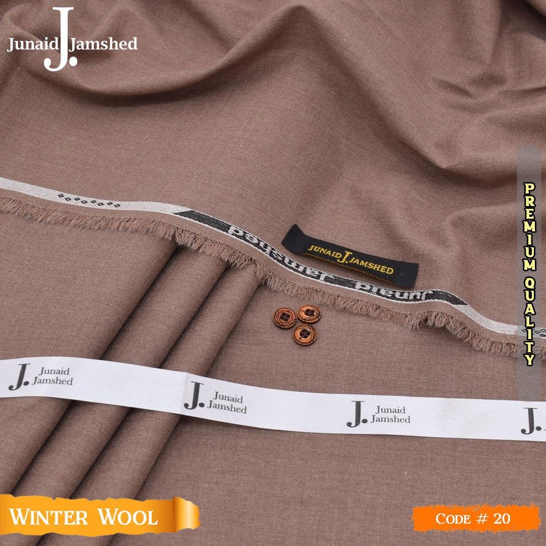 J. Winter SEMI WOOL* Premium unstitched Winter Season Wool Fabric.