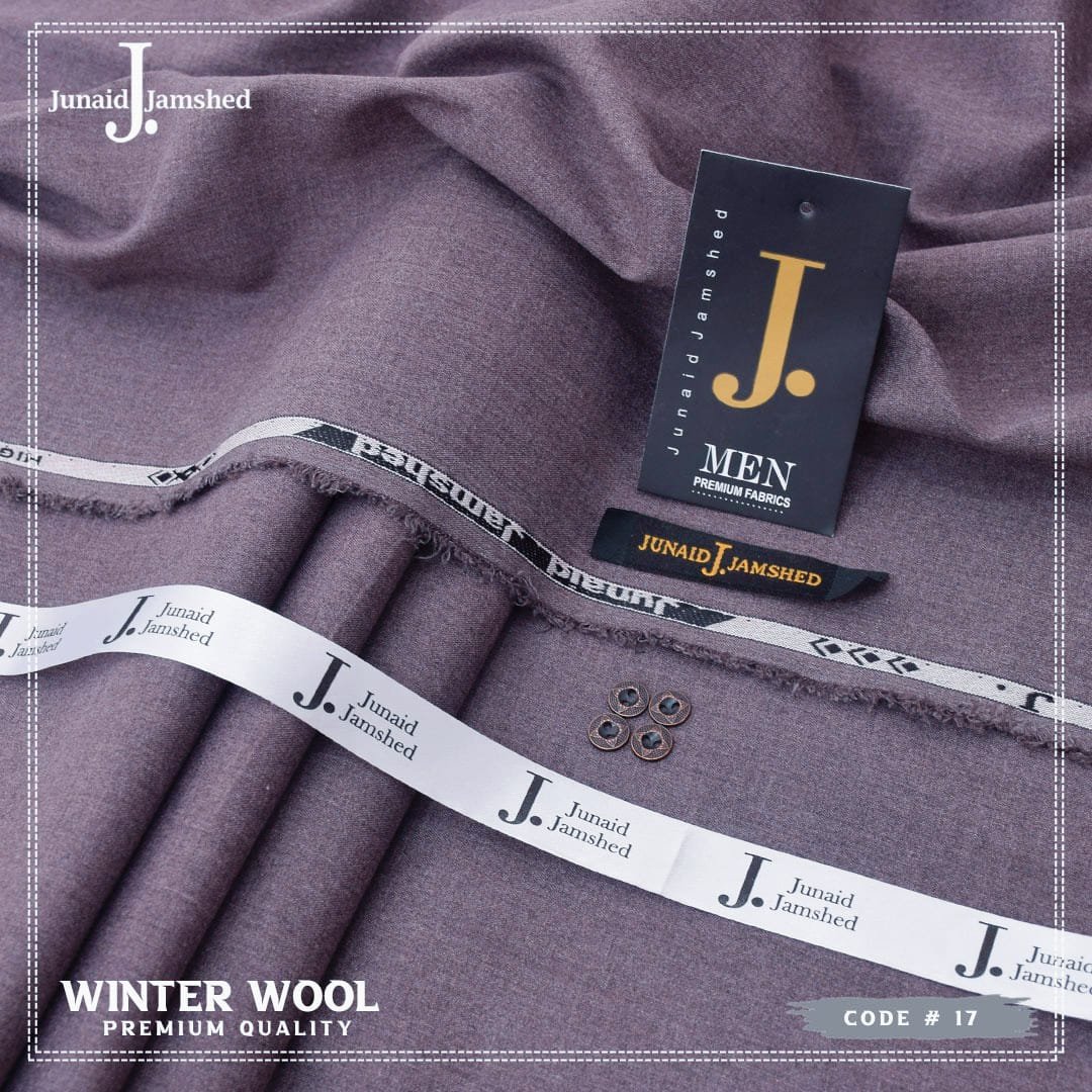 J. Winter SEMI WOOL* Premium unstitched Winter Season Wool Fabric.