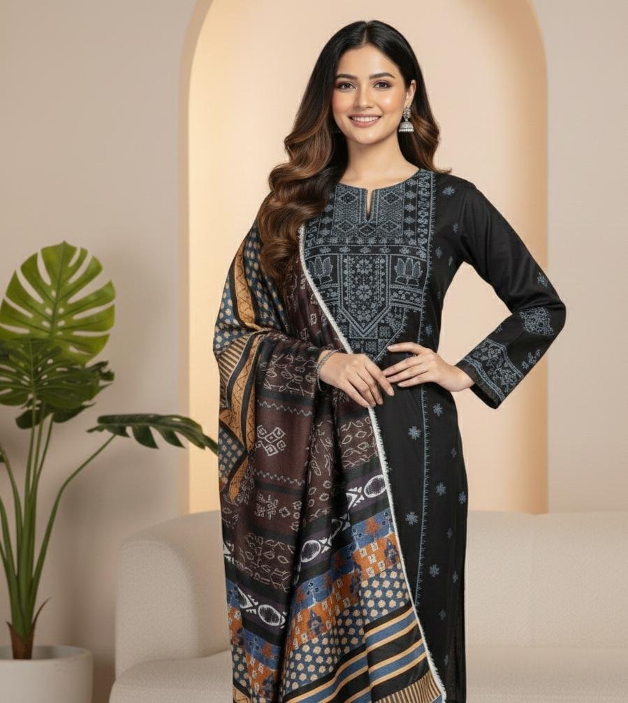 Sapphire 3pcs”_* _WiNTER’s COLLECTION DHANAK 2025_