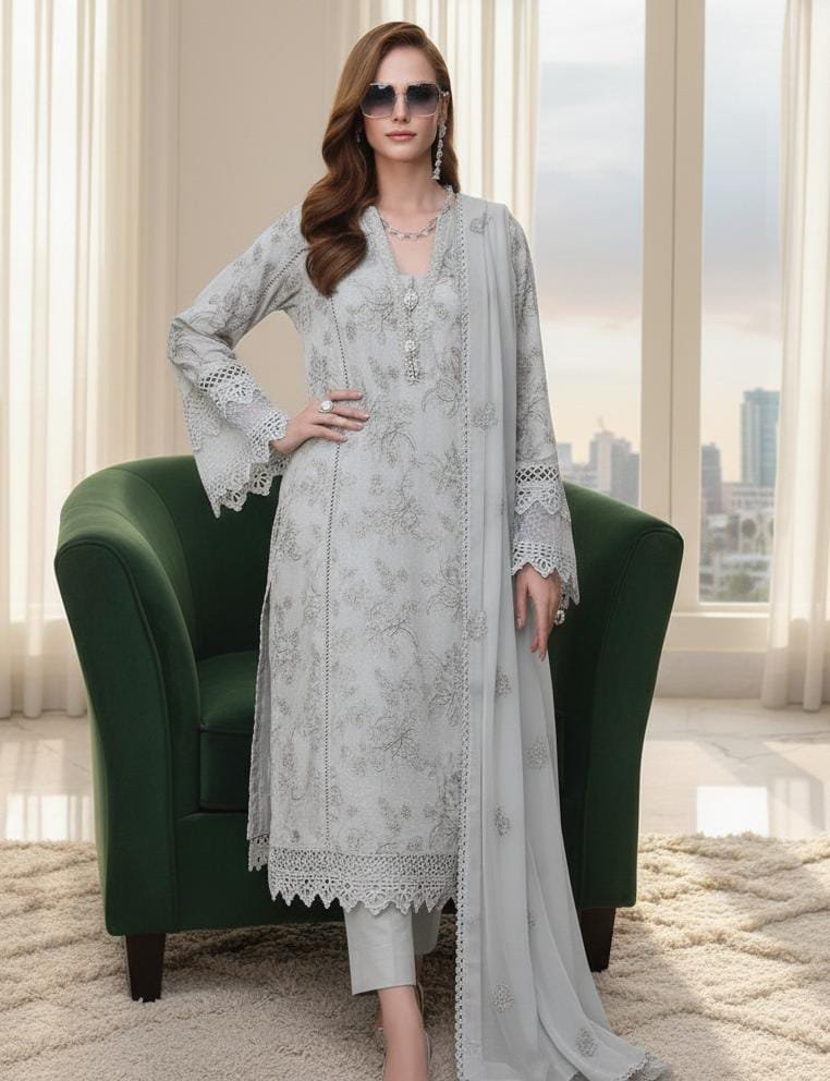 *Fabric Details =Fine Quality DHANAK