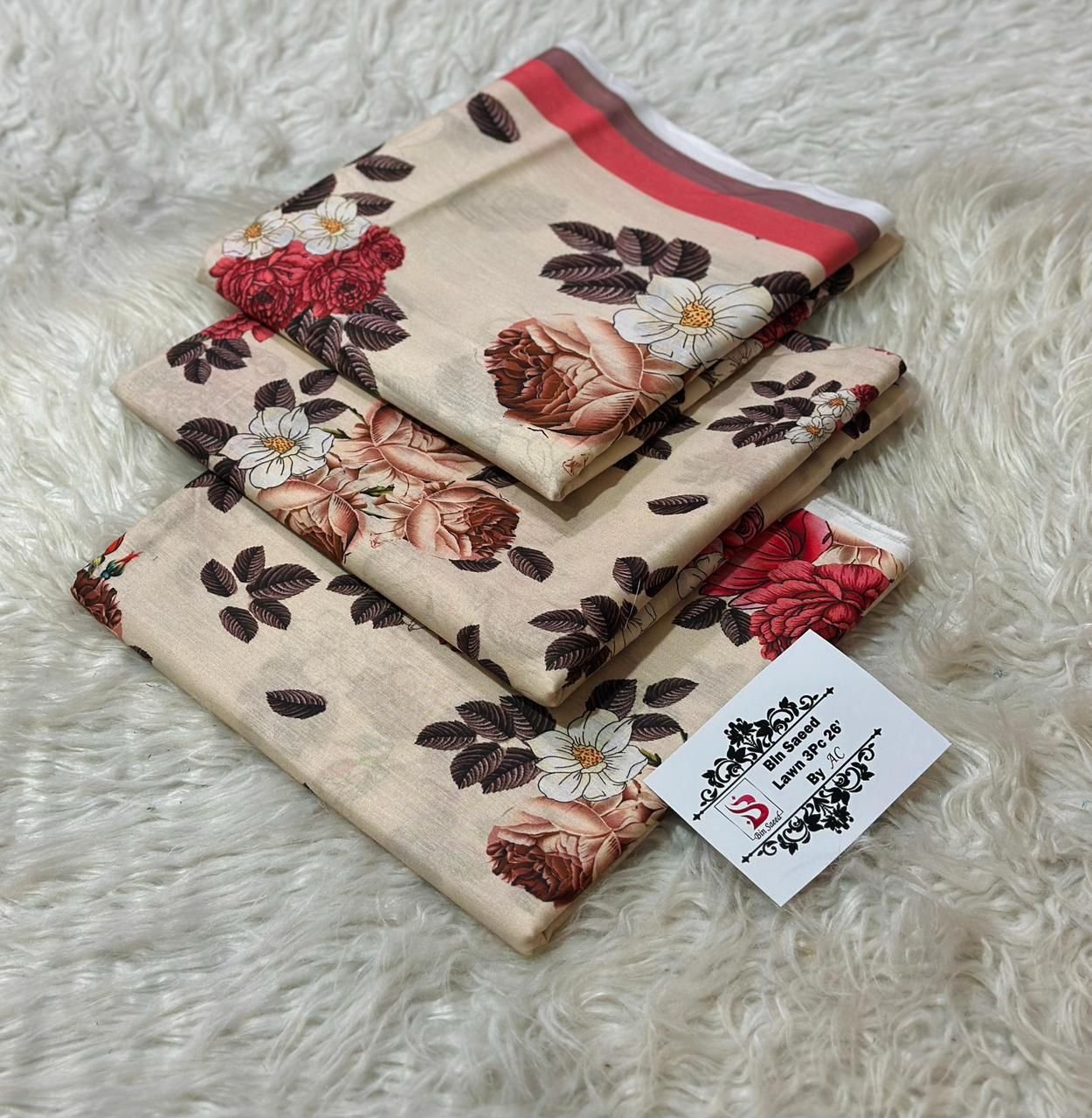 Bin Saeed same as Original *Printed 3pc Collection*