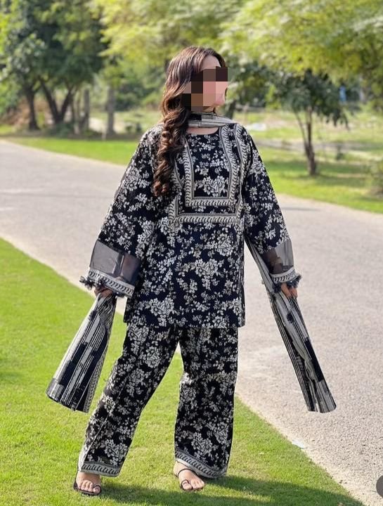 *(Bin Saeed Opening 2026)* *Bin Saeed same as Original *Printed 3pc Colle