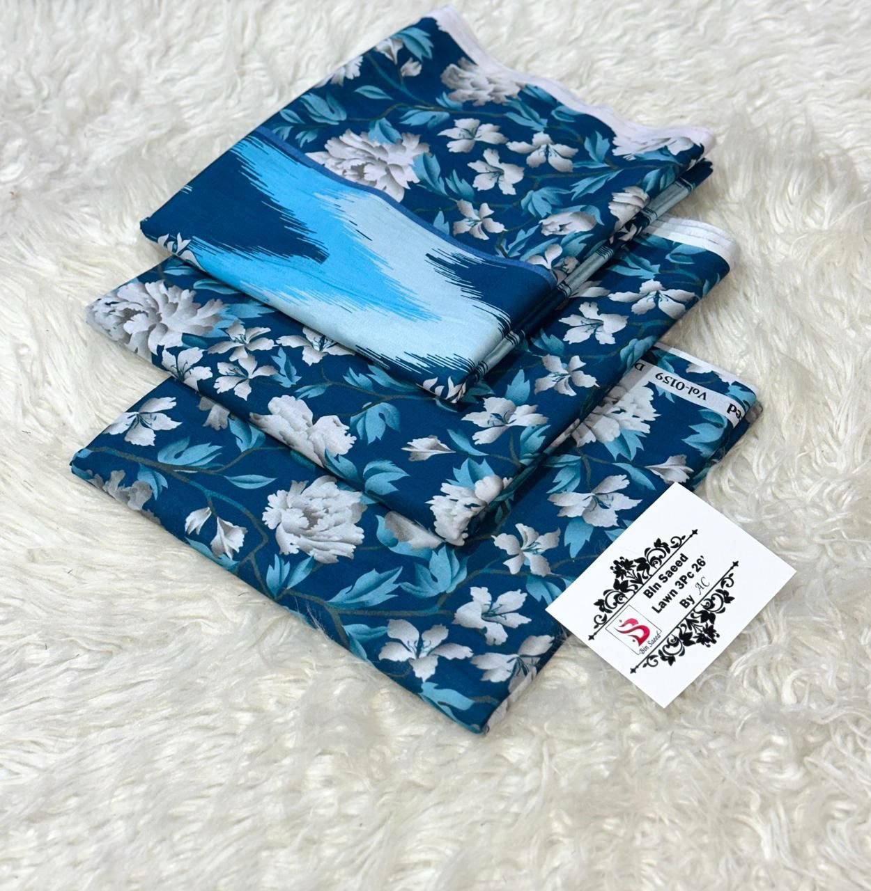 Bin Saeed Opening 2026)* *Bin Saeed same as Original *Printed 3pc Collection*