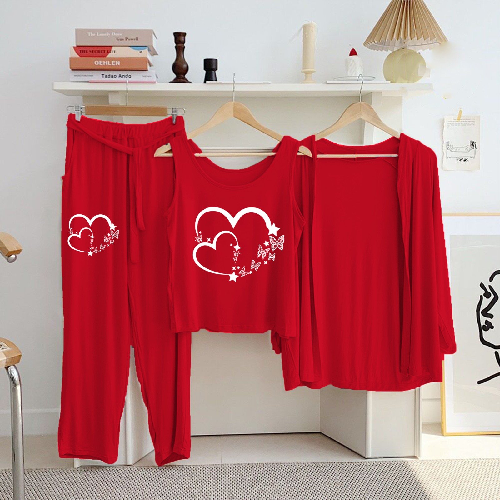 Big Bazaar New Arrivals Here 3 pc Night Suit Printed