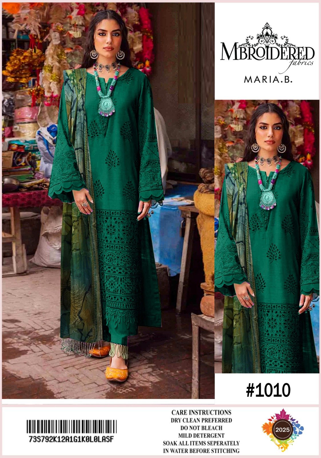 MARIA B* 3pc Fancy Lawn Embroidery Collection