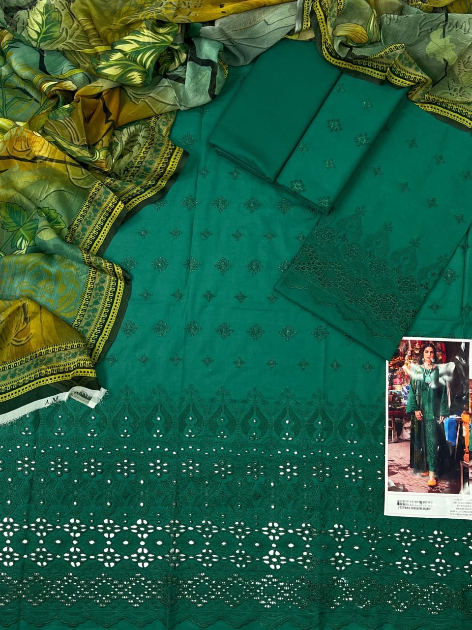 MARIA B* 3pc Fancy Lawn Embroidery Collection