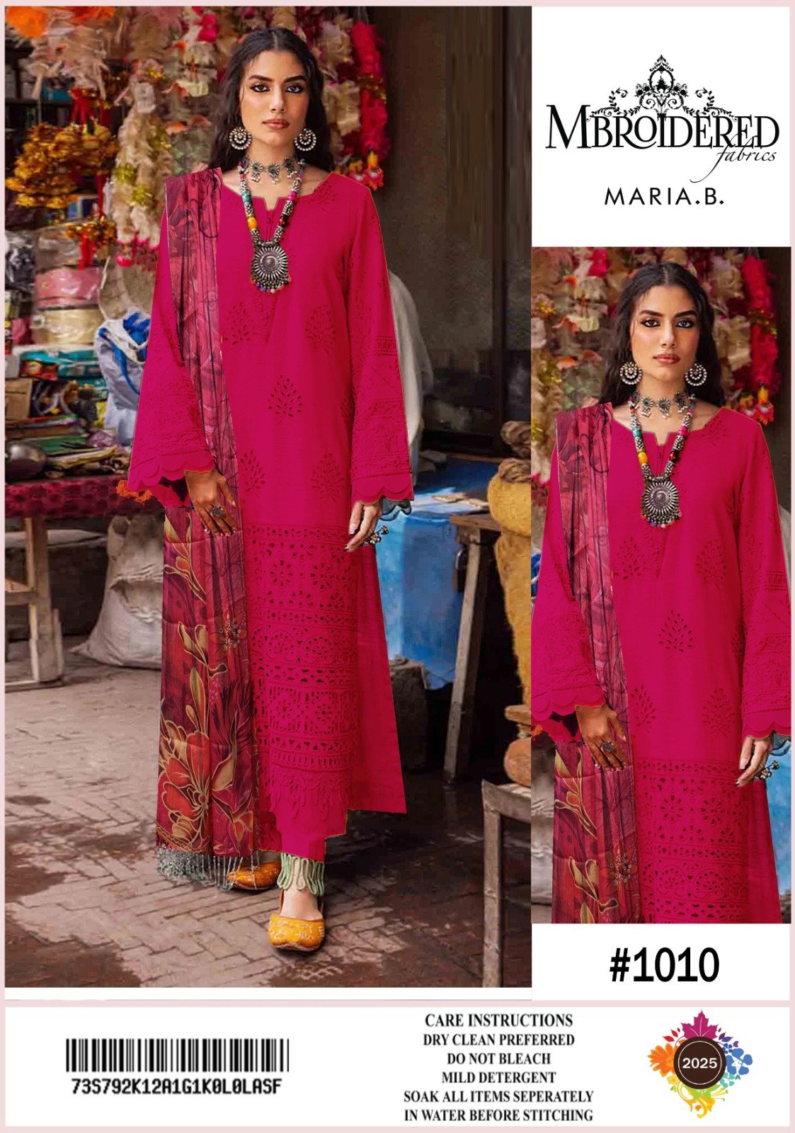 MARIA B* 3pc Fancy Lawn Embroidery Collection