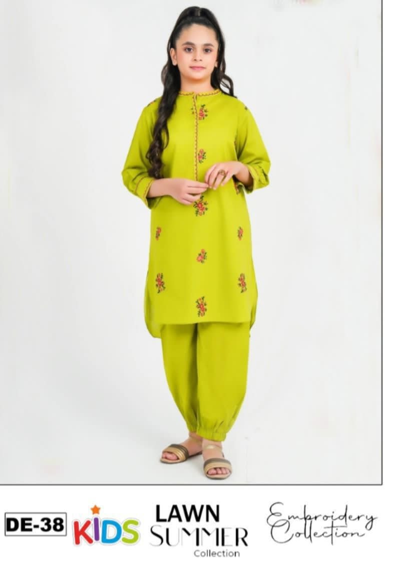 Lawn Eid collection 3pc kids