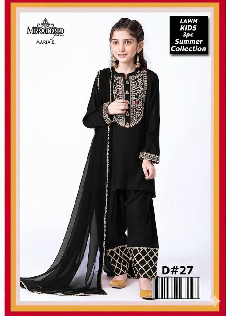 Lawn Eid collection 3pc kids