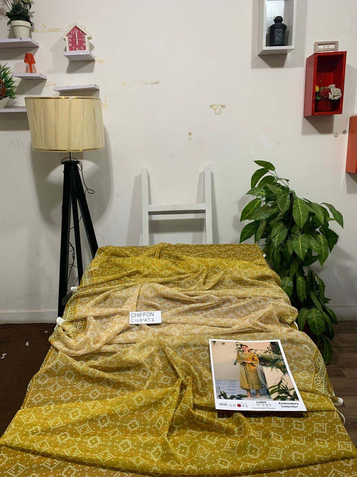 Lawn here Eid collection 3pc suit