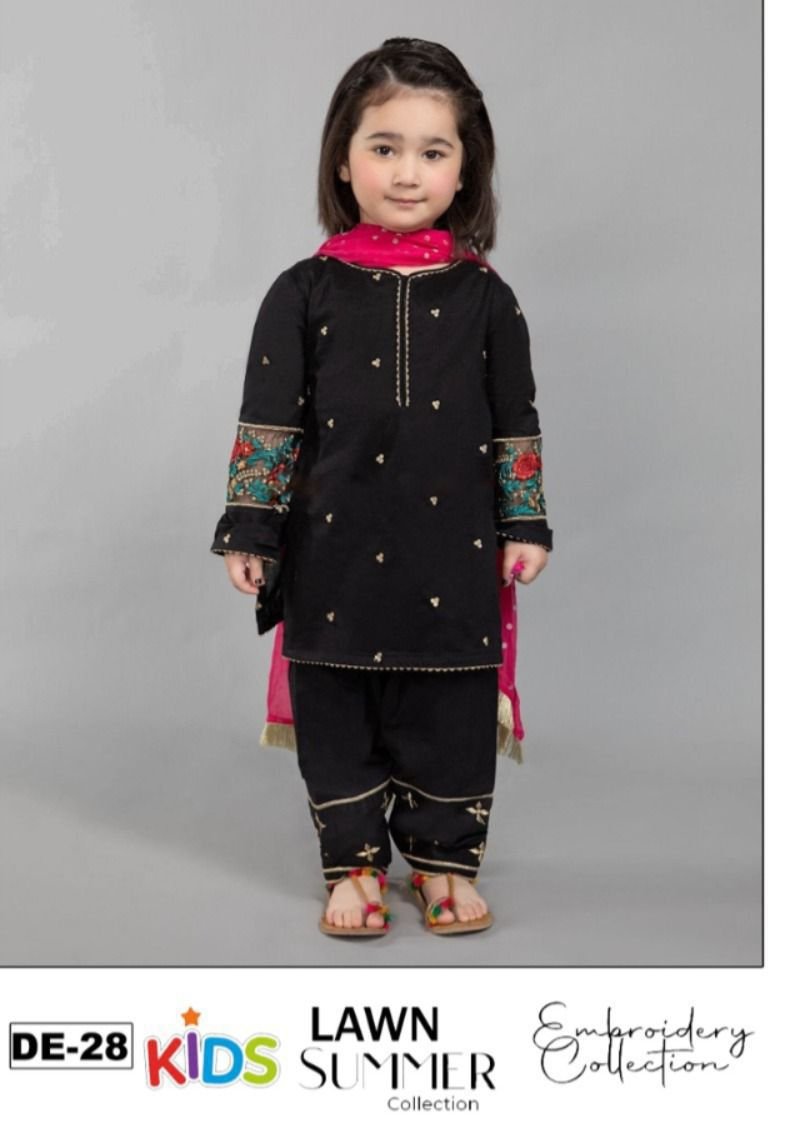 Lawn Eid collection 3pc kids